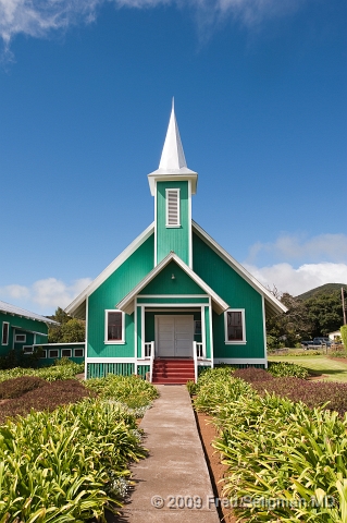 20091101_133129 D3.jpg - Green Church, Waimea, Hawaii.  Several nearby churches comprise 'church row' with neighbouring cemetary